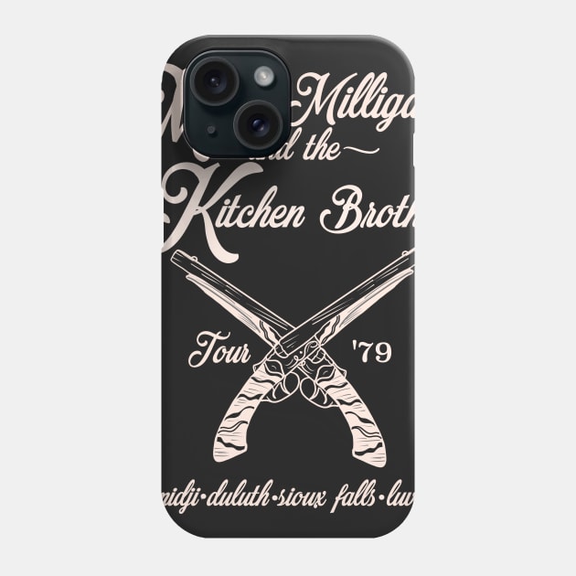 Mike Milligan and the Kitchen Brothers Phone Case by MonicaLaraArt