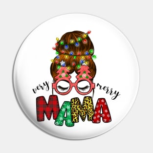 Very Merry Christmas Mama Pin