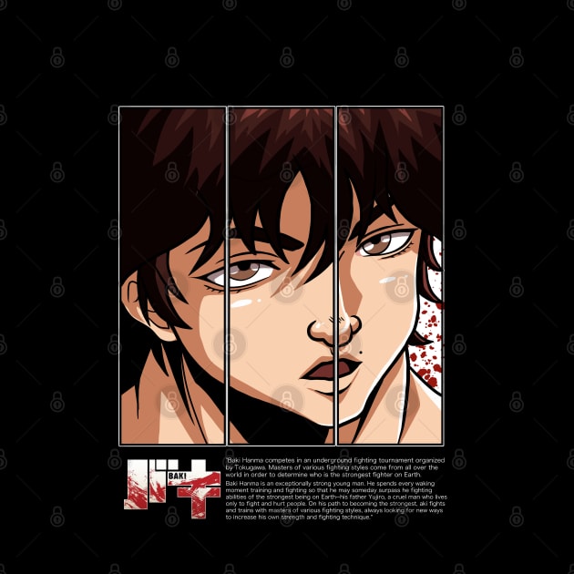 Baki The Fighter Artwork by namanyastudios