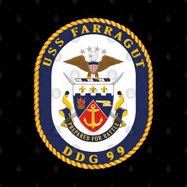 USS Farragut  (DDG - 99) wo Txt by twix123844