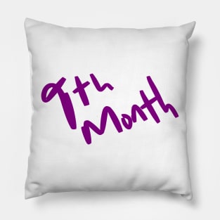 9th month september Pillow