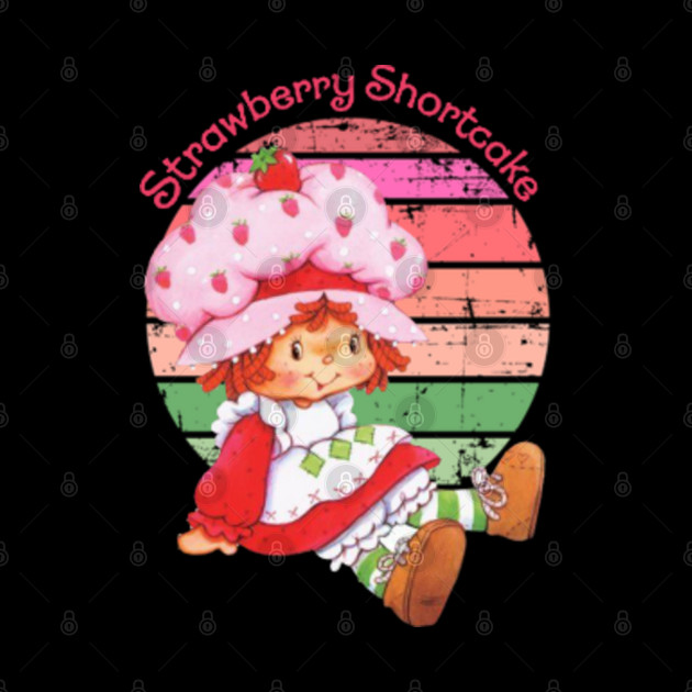 Vintage Cute Strawberry - Strawberry Shortcake - Phone Case