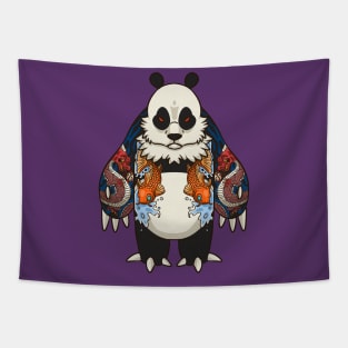 Yakuza Panda Tapestry