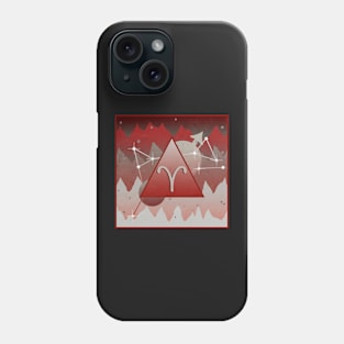 Aries Zodiac Sign Phone Case