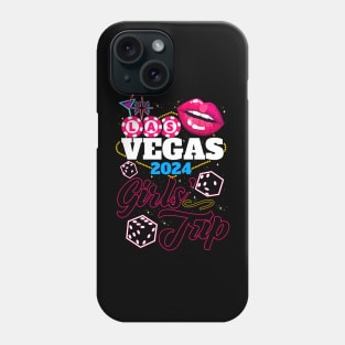 Las Vegas Nevada Women Party Girls Trip 2024 Vacation Trip Phone Case