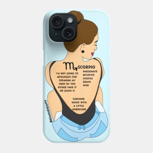 Scorpio zodiac Phone Case