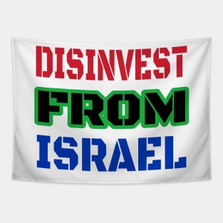 DISINVEST FROM ISRAEL - Back Tapestry