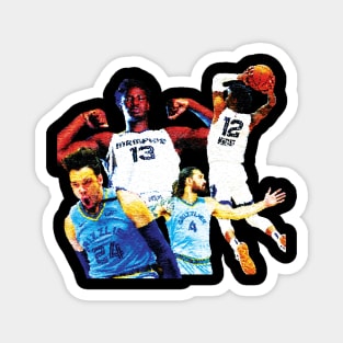 Grizz Collage Magnet