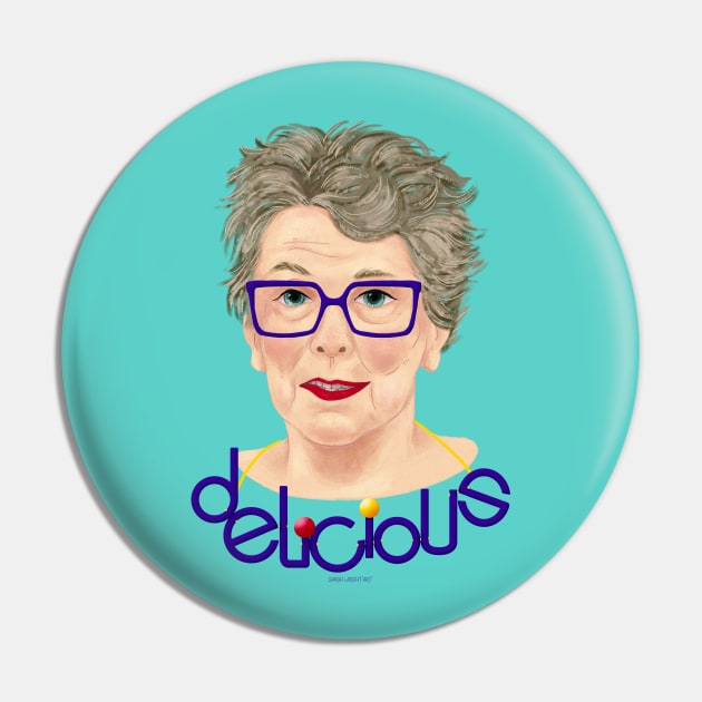 Prue Delicious Pin by SarahWrightArt