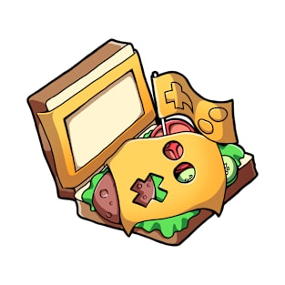 STICKER GAME SANDWICH CONSOLE T-Shirt