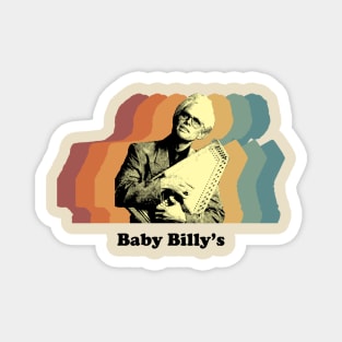 Baby Billy's Shadow Vintage Retro Magnet