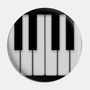 Piano Keys Pin