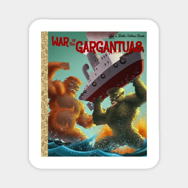 War of the Gargantuas Magnet by TomMcWeeney