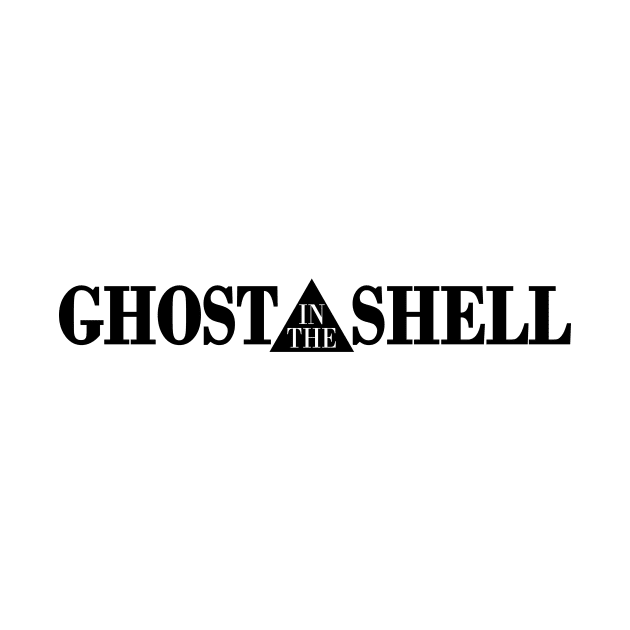 Glitch In The Shell - Black Logo by prometheus31