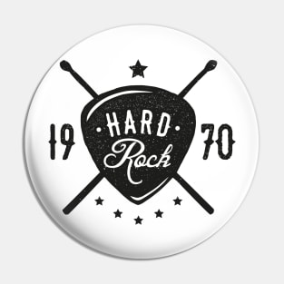 Hard Rock 1970 Pin