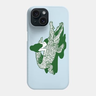 Aligator Gril Popart Hipster Urban Style Phone Case