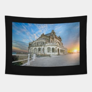 Тhe abandoned casino in Constanta, Romania Tapestry