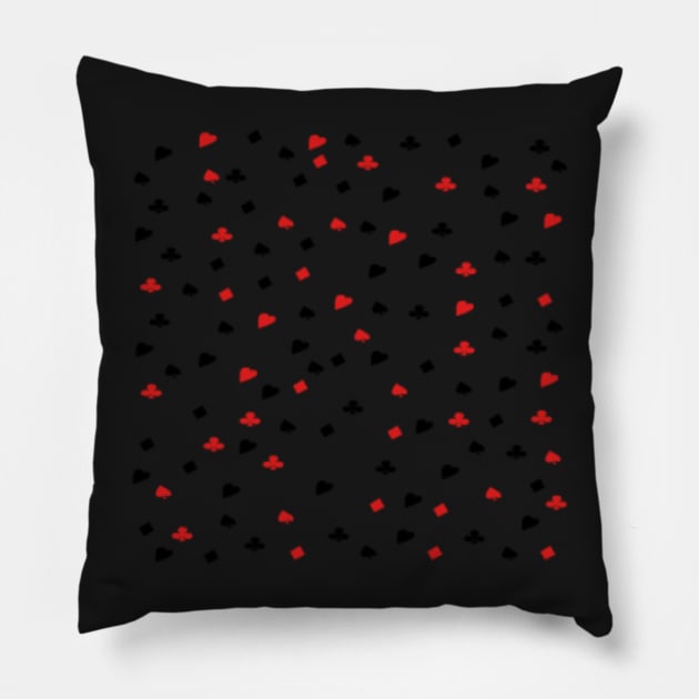 card symbols v1.3 Pillow by findingNull