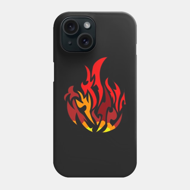 Dauntless flame divergent Phone Case by Soodle