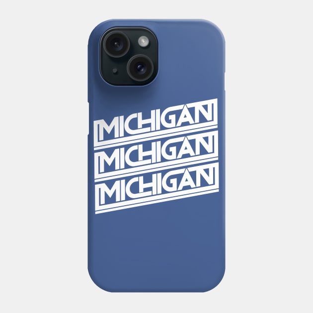 Michigan Phone Case by futiledesigncompany