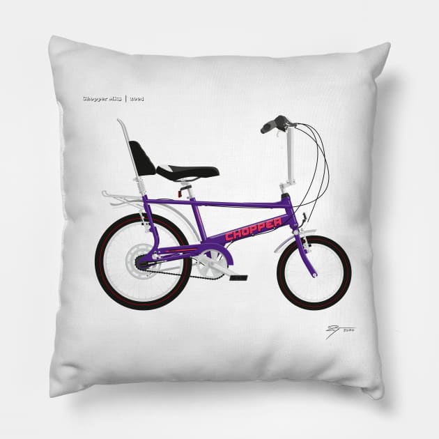 Chopper Mk3 2004 Pillow by Tunstall