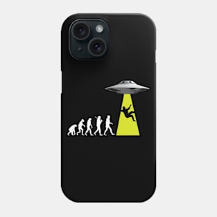 Evolution and Alien Abductions Phone Case