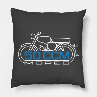 Scooter S50 50cc Emblem (white) Pillow