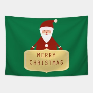 Christmas Santa Tapestry