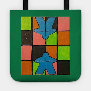 Stained Glass Meep Tote