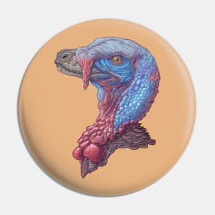 Murder Turkey (Velociraptor mongoliensis) Pin