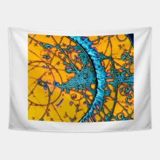 Particle tracks in bubble chamber (A138/0095) Tapestry