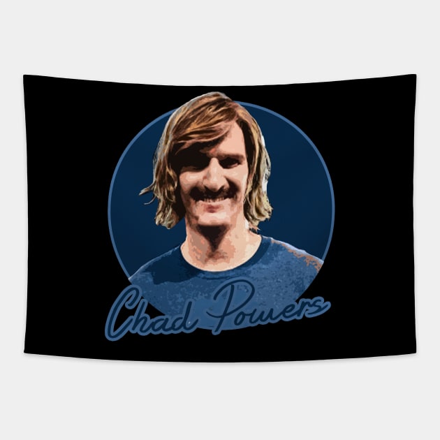 chad powers blue Tapestry by NelsonPR