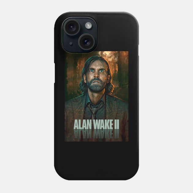 ALAN WAKE 2 Phone Case by BUSTLES MOTORCYCLE