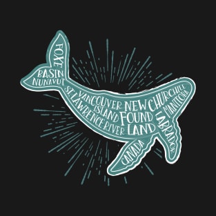 Canada Whale Watching Spots T-Shirt