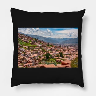 Ausangate Mountain from Cusco Peru Pillow