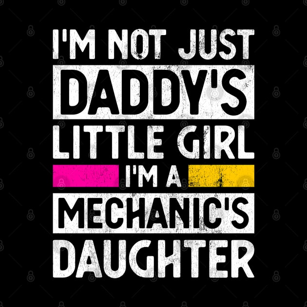 Daddy's Little Girl Car Mechanic Daughter Gag Gift by wygstore