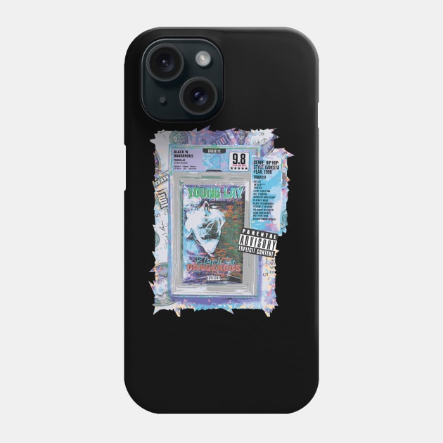 Young Lay Cassette Graded Tee Phone Case by goderslim