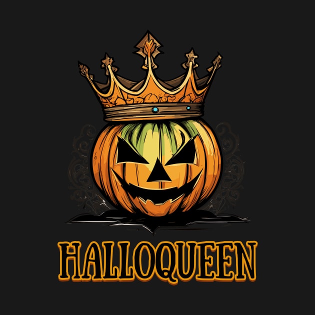 crowned halloqueen by Kingrocker Clothing