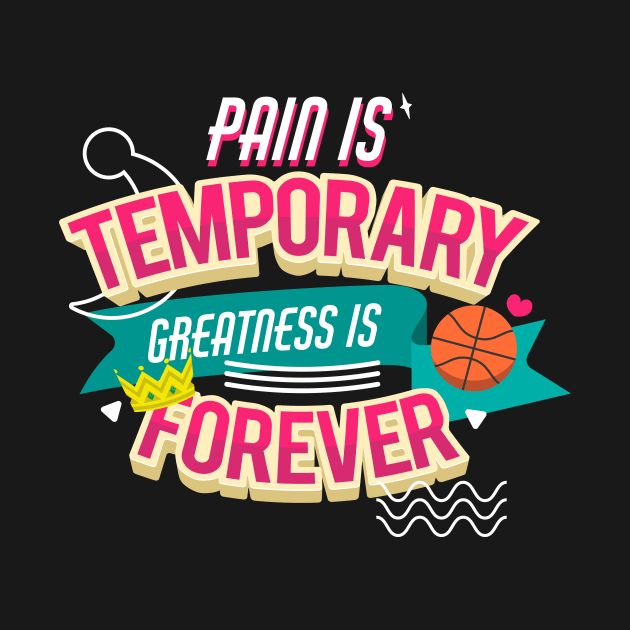 Greatness Is Forever Positive Word Art by MariaStore