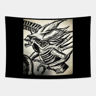 Alien queen Tapestry