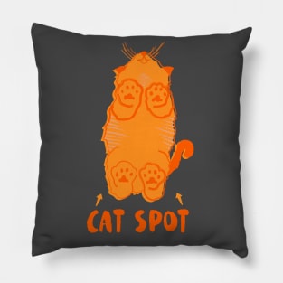 Cat Spot Pillow