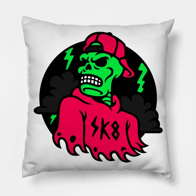 Zombie man Pillow by Istanbul