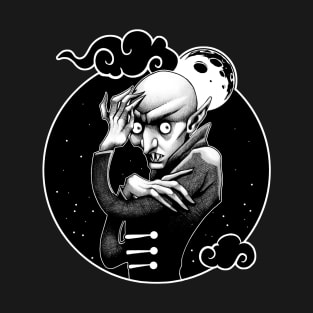 Nosferatu Circle Design T-Shirt