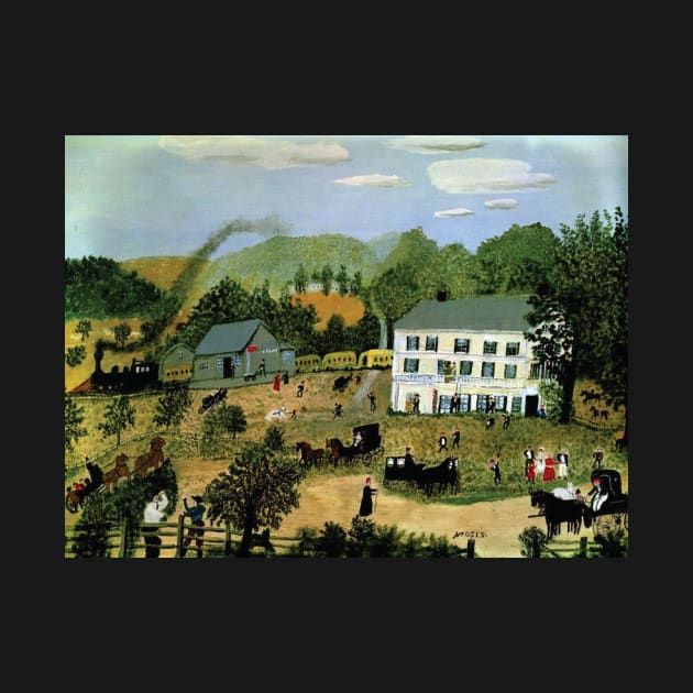 grandma moses - Hotel by QualityArtFirst