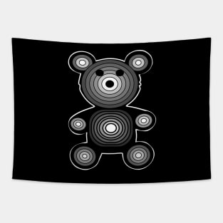 Grey Teddy Bear Tapestry