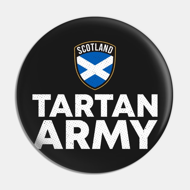 Tartan Army Scotland Pin by zeno27