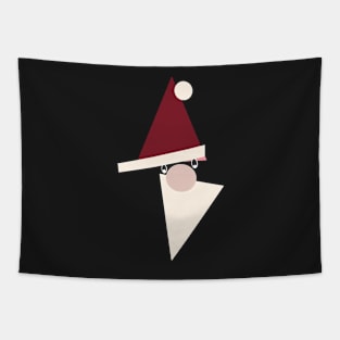 Modern Santa Claus Tapestry