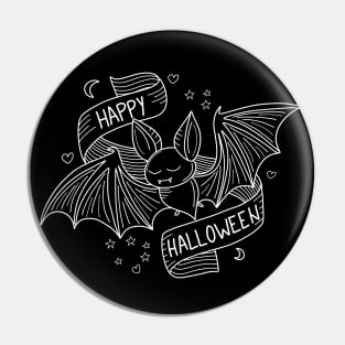 Cute Halloween Bat Pin