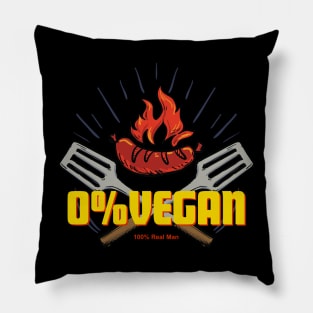 bbq t-shirt 0%vegan Pillow