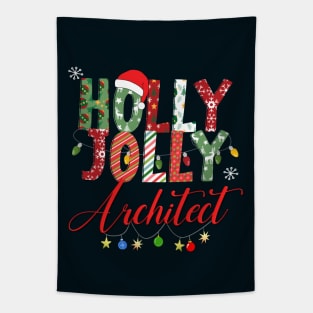 Holly Jolly Architect Tapestry